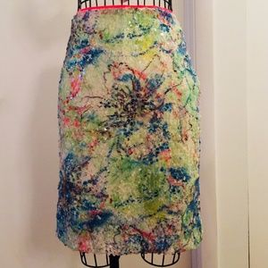 Elie Tahari Sequence Skirt size US 4